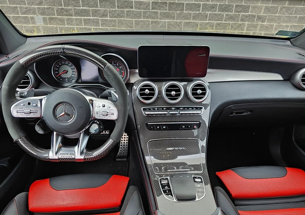 Mercedes-Benz GLC cena 319666 przebieg: 88000, rok produkcji 2019 z Barczewo małe 781